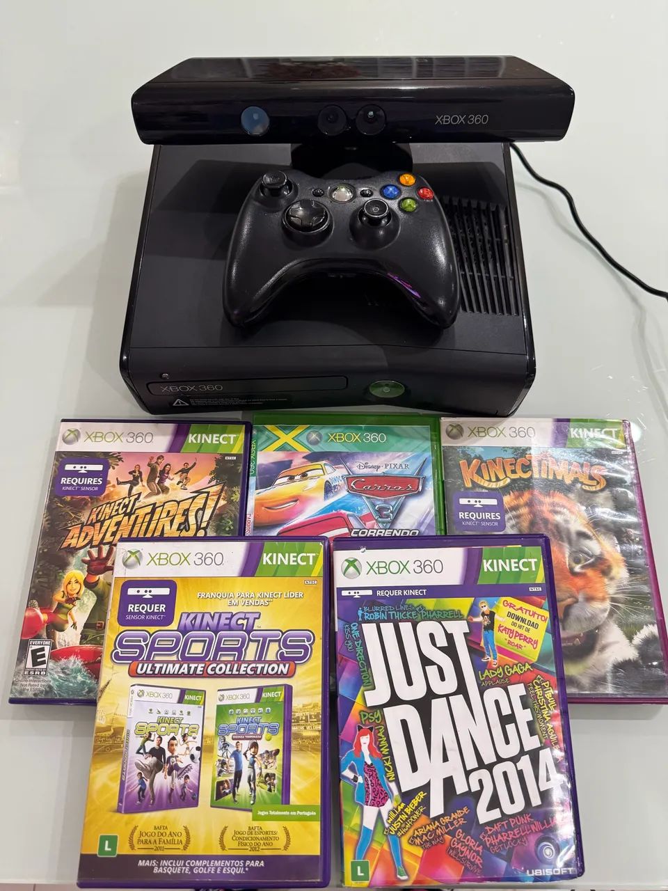 XBOX 360 com Kinect + jogos   - Foto 2