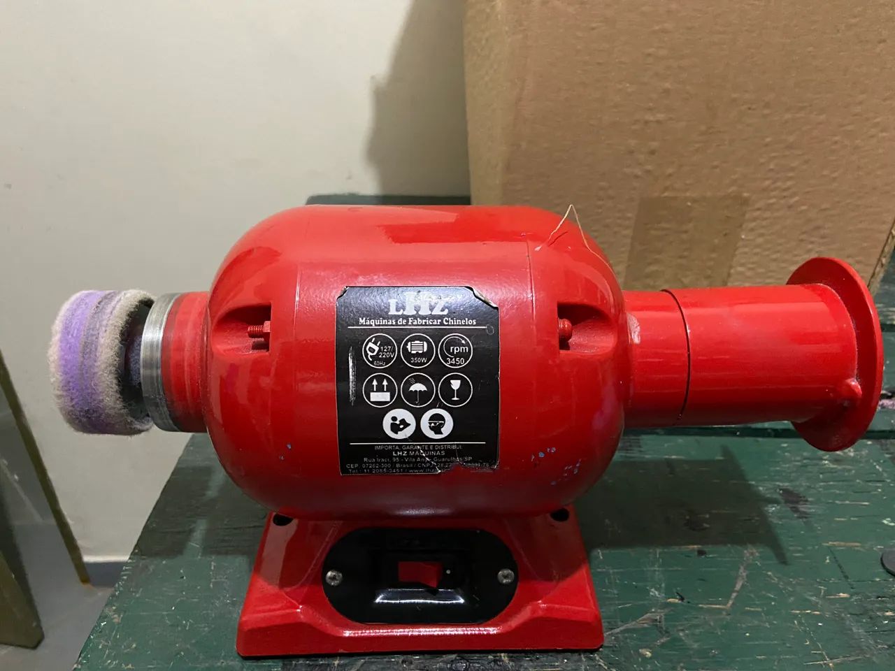 Máquina LHz para fabricar chinelos 