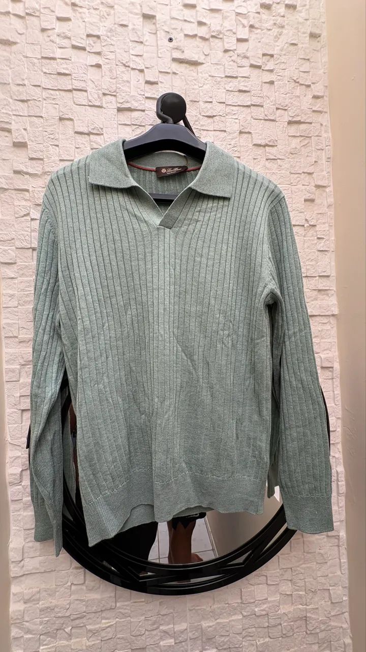Loro Piana Ribbed Polo