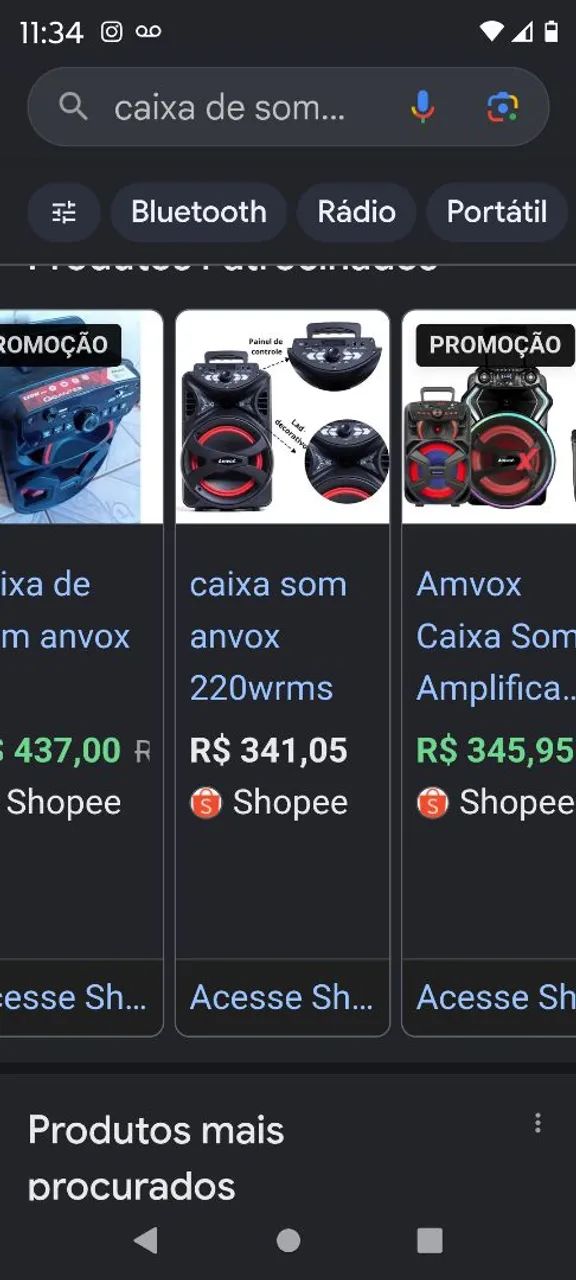 Caixa de som Amovox  - Foto 3