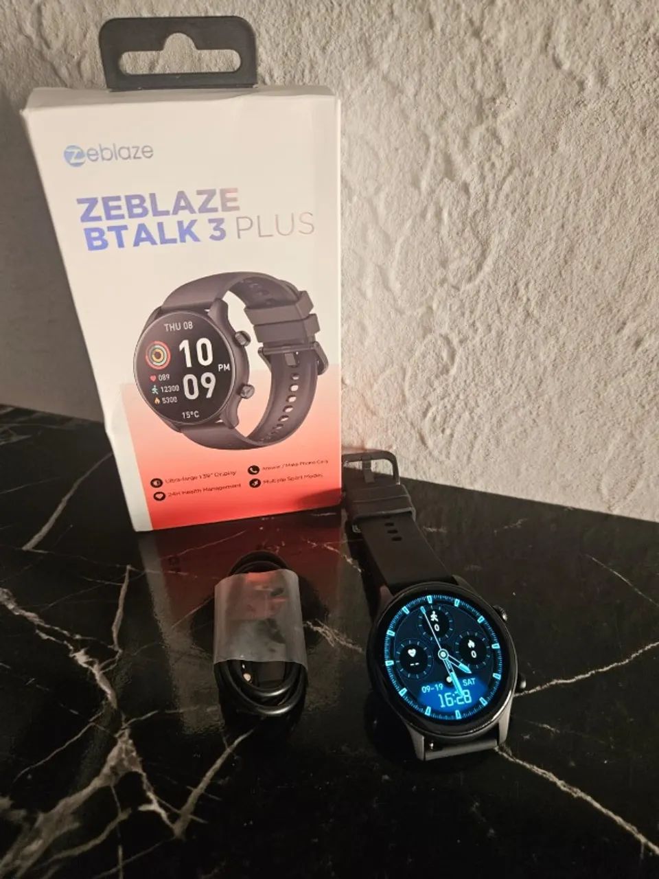 Relógio Inteligente Zeblaze Btalk 3 Plus com Chamadas
