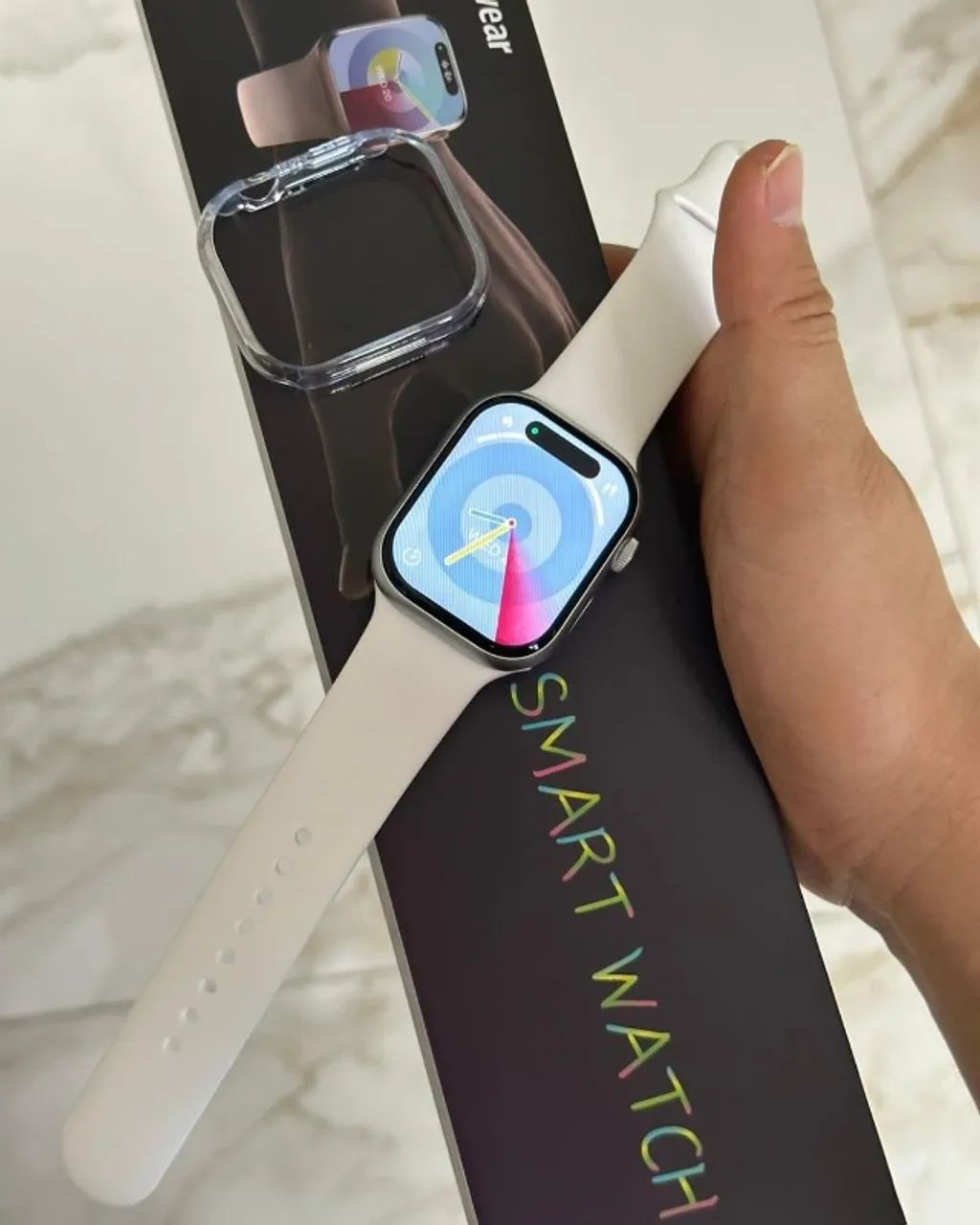Smartwatch W29s Microwear Android iPhone Lacrado - Foto 5
