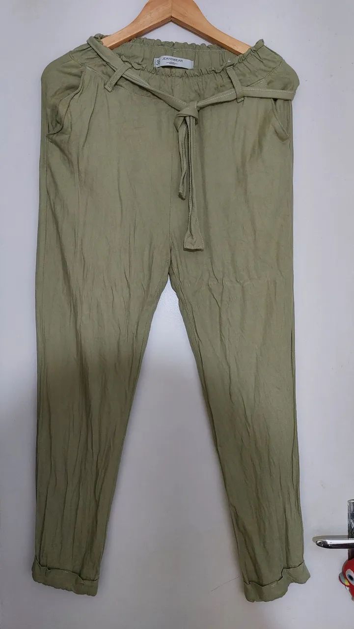 Calça verde