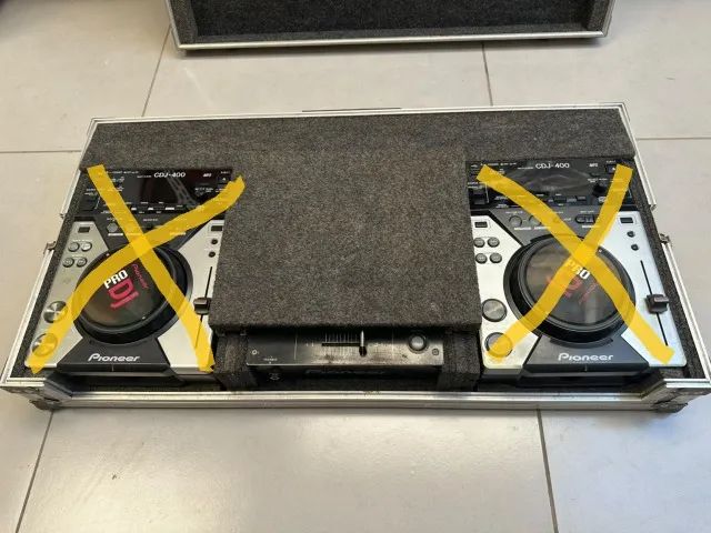 Case Com Plataforma Para Mixer E Cdj's Pequenas - Foto 4