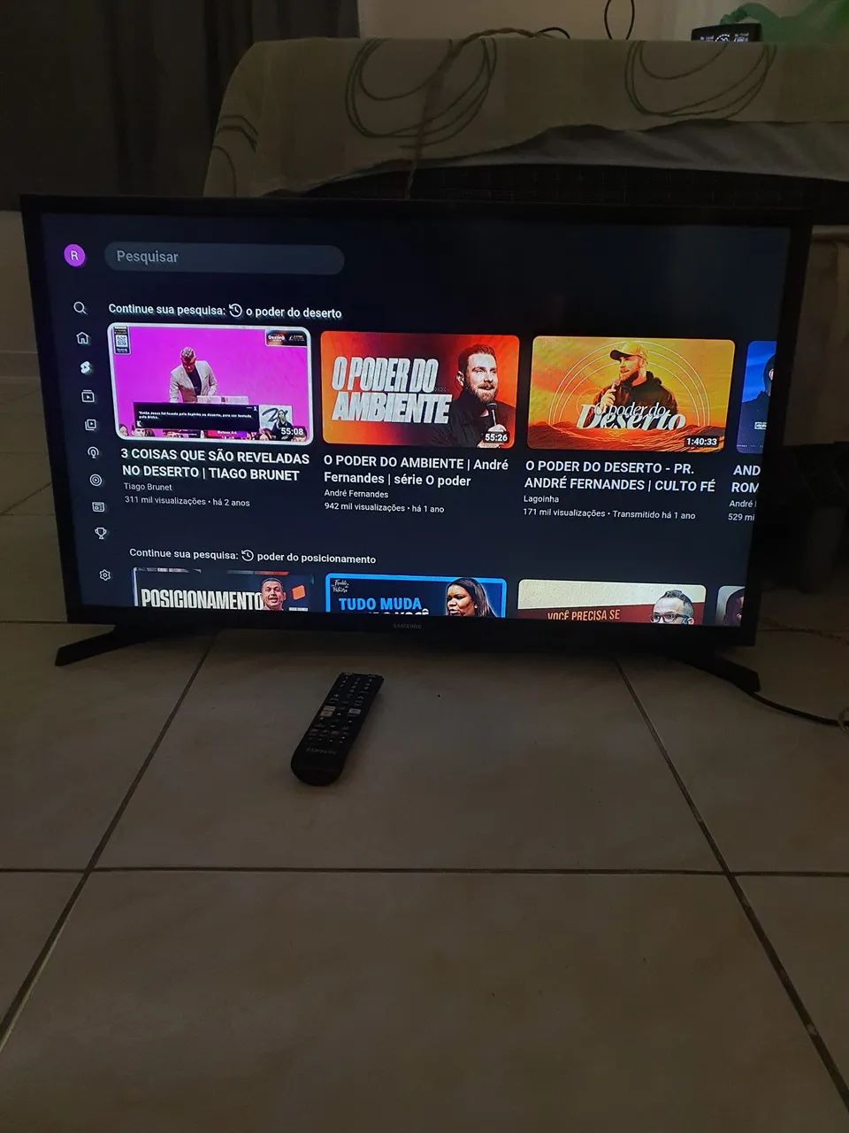 TV samsung smart 32 