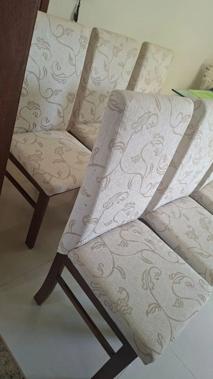 Conjunto de 6 cadeiras 