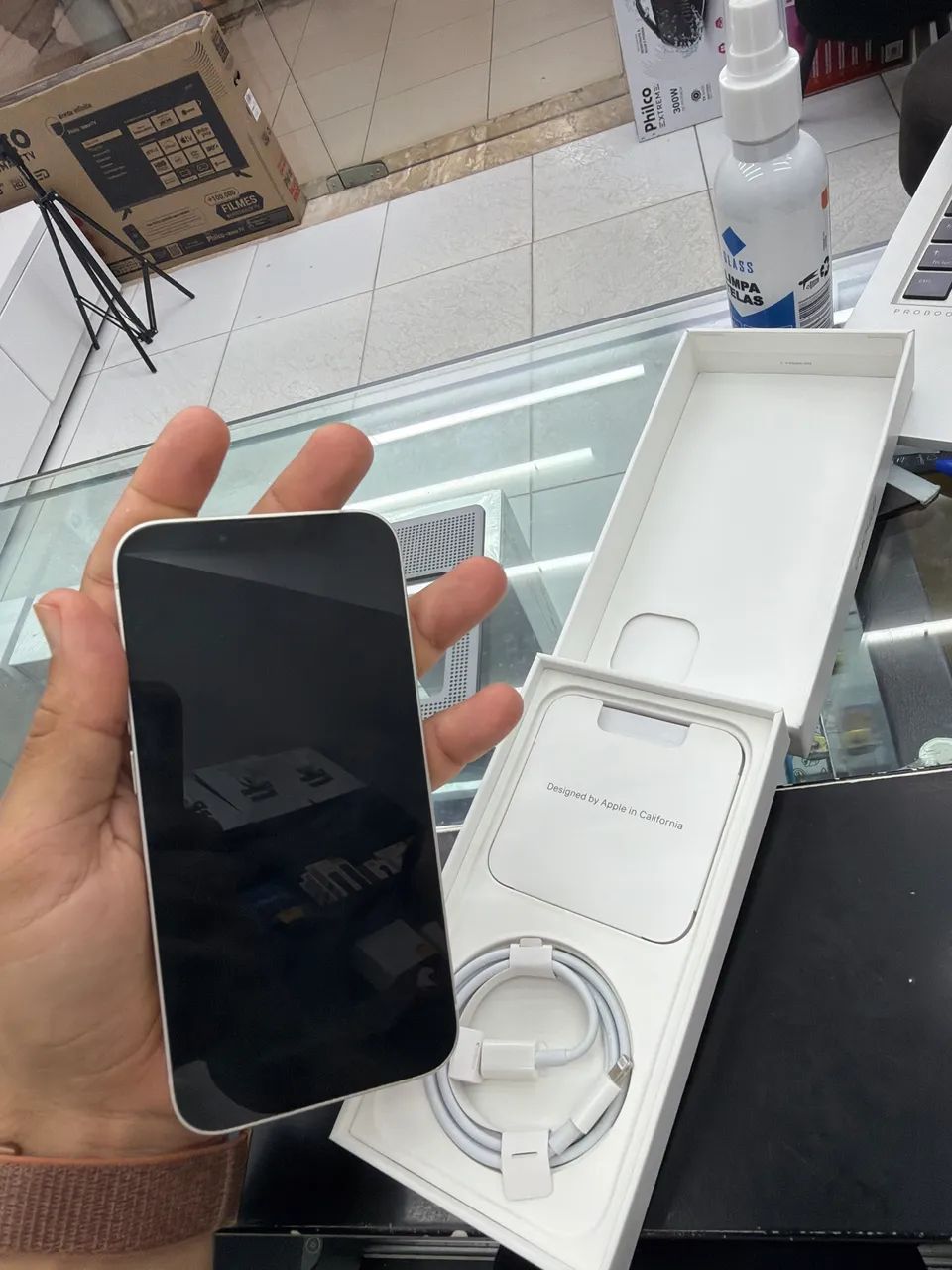 iPhone 13 128 GB Branco - Foto 3