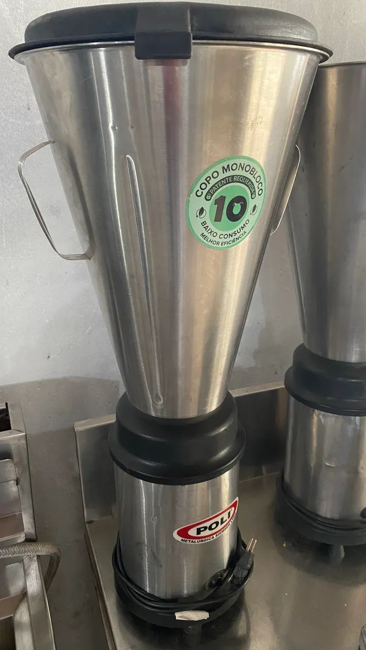 LIQUIDIFICADOR INDUSTRIAL 10 LITROS POLI 