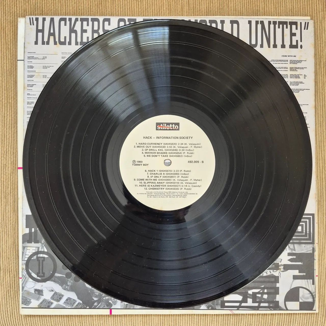 2 LPs - Information Society (Hack e Software Hardware) - Foto 4
