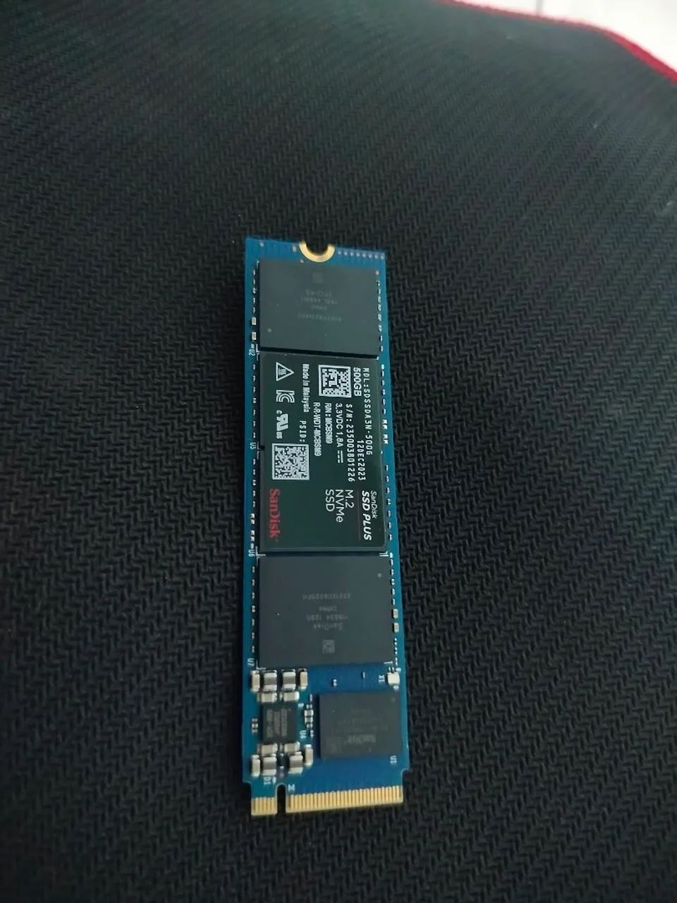 SSD NVMe SanDisk 500GB