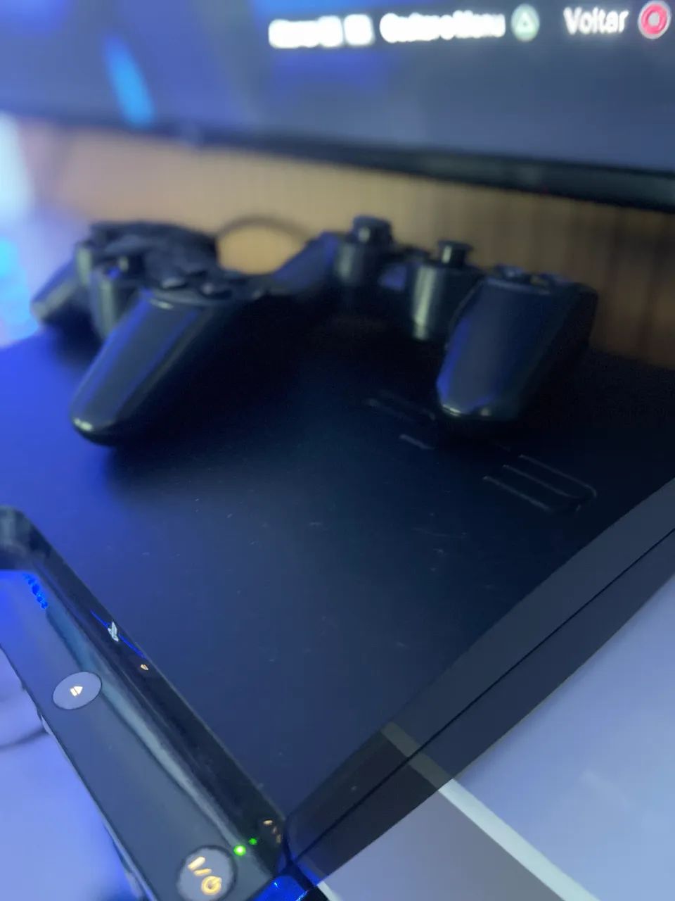 Ps3 desbloqueado com duas Manete - Foto 4