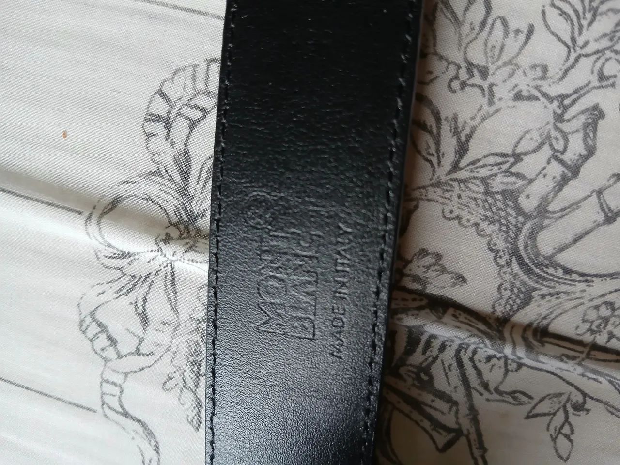 Cinto Montblanc Made in Italy original  - Foto 4