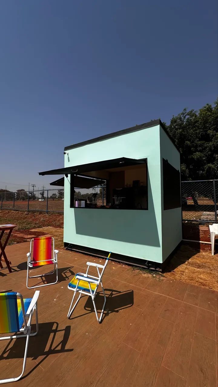 Contêiner Food 7,5m² Reformado 