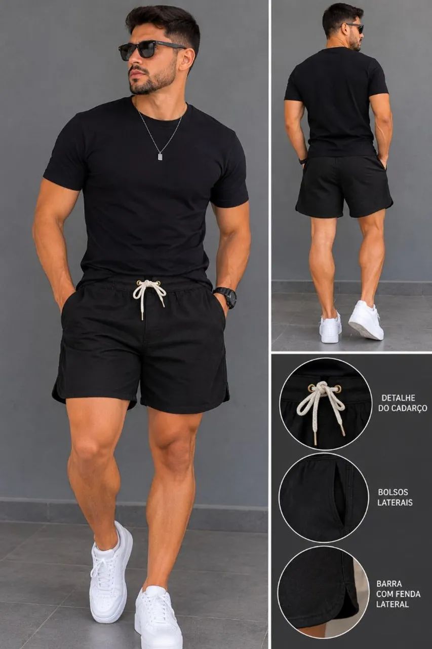 Short masculino 