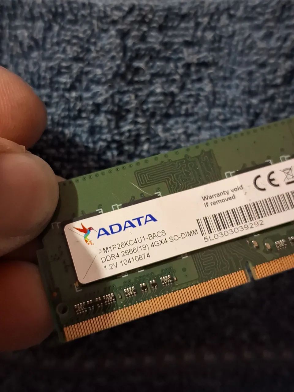 Memoria ram notebook DDR4 4GB 2666Mhz