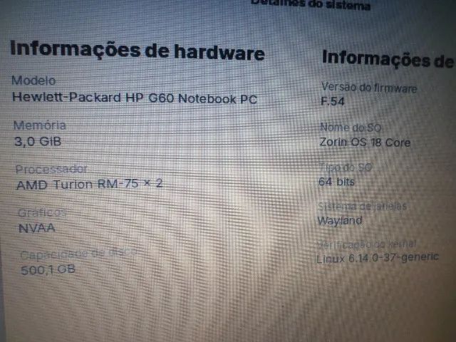 HP Notebook e SO Zorin - Foto 4