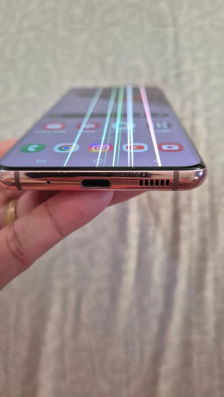 Samsung S20 com listras na tela - Foto 3