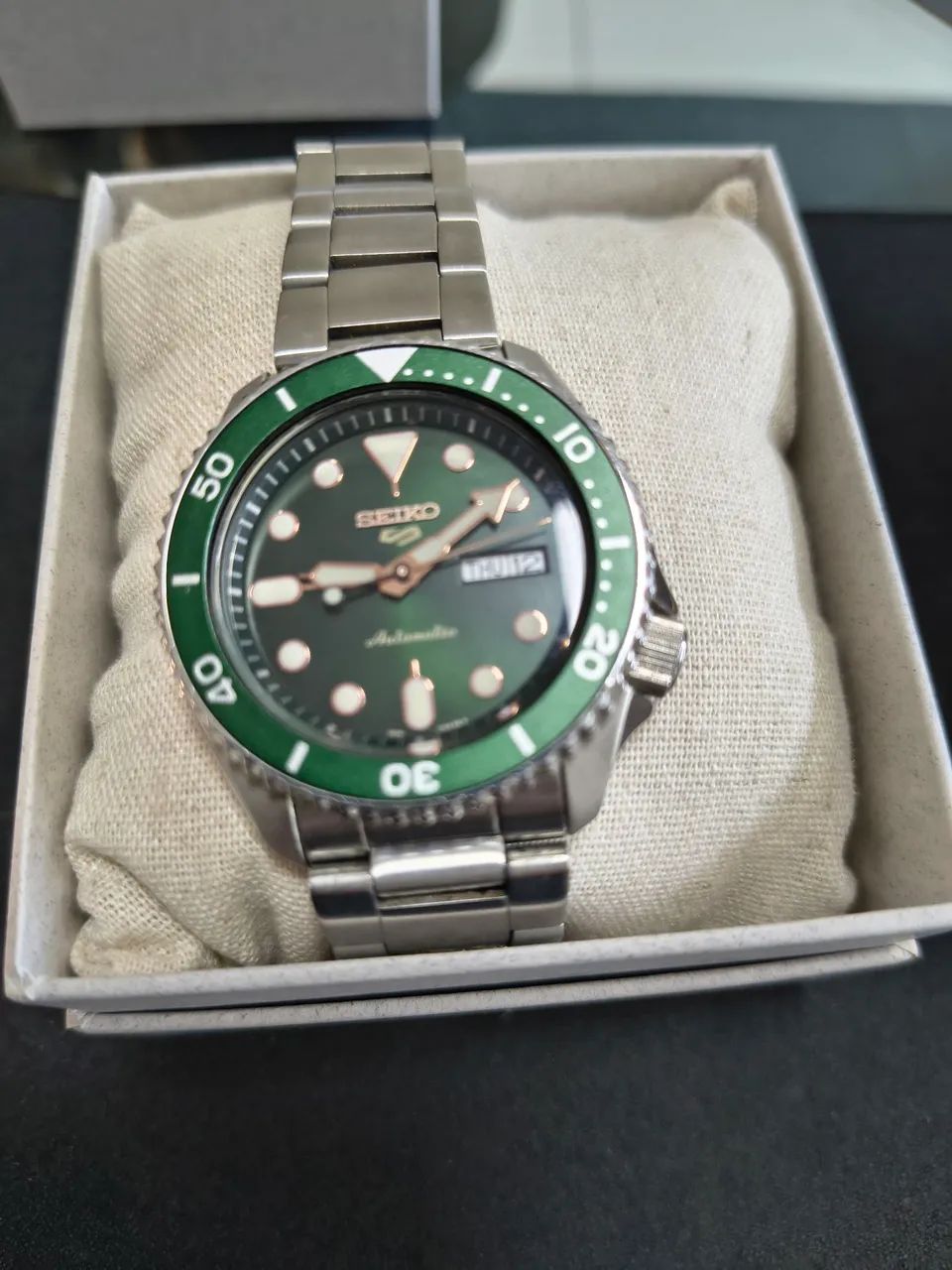 Relógio Seiko 5 lindo e bem conservado  - Foto 5