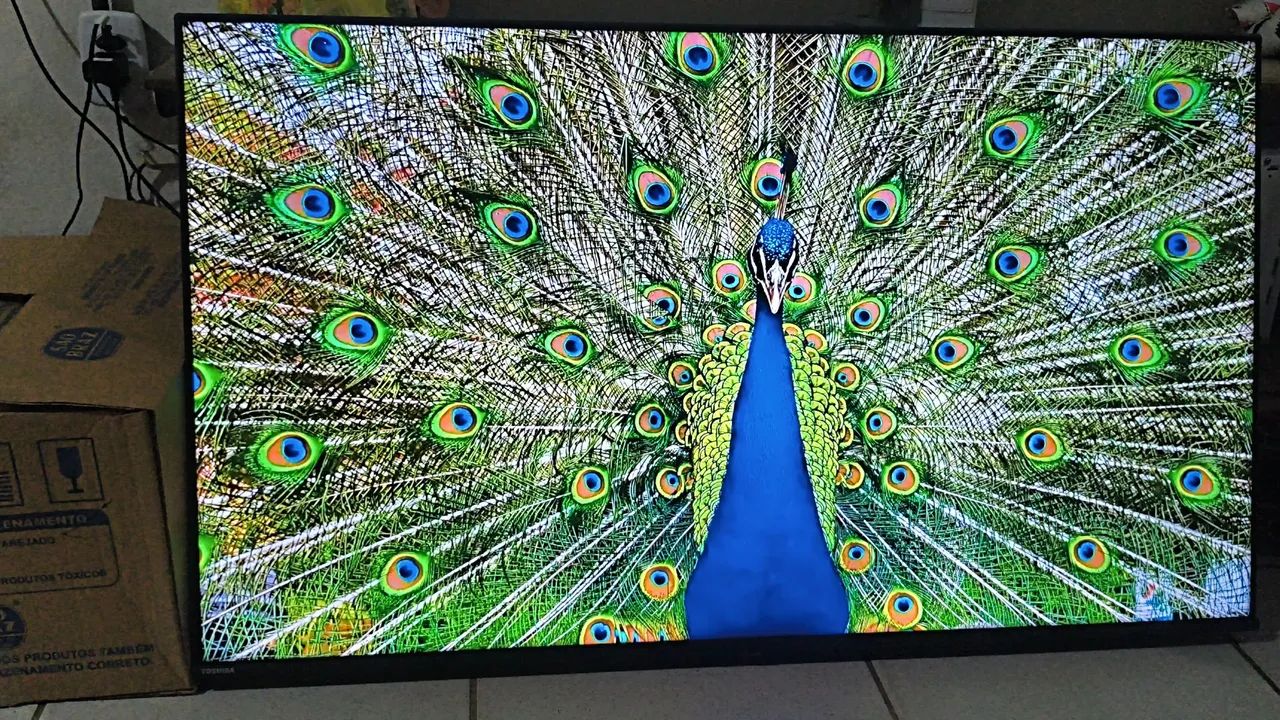 Tv Smart Toshiba 55 Polegadas 4k Ultra HD Completa Top de Verdade! - Foto 3