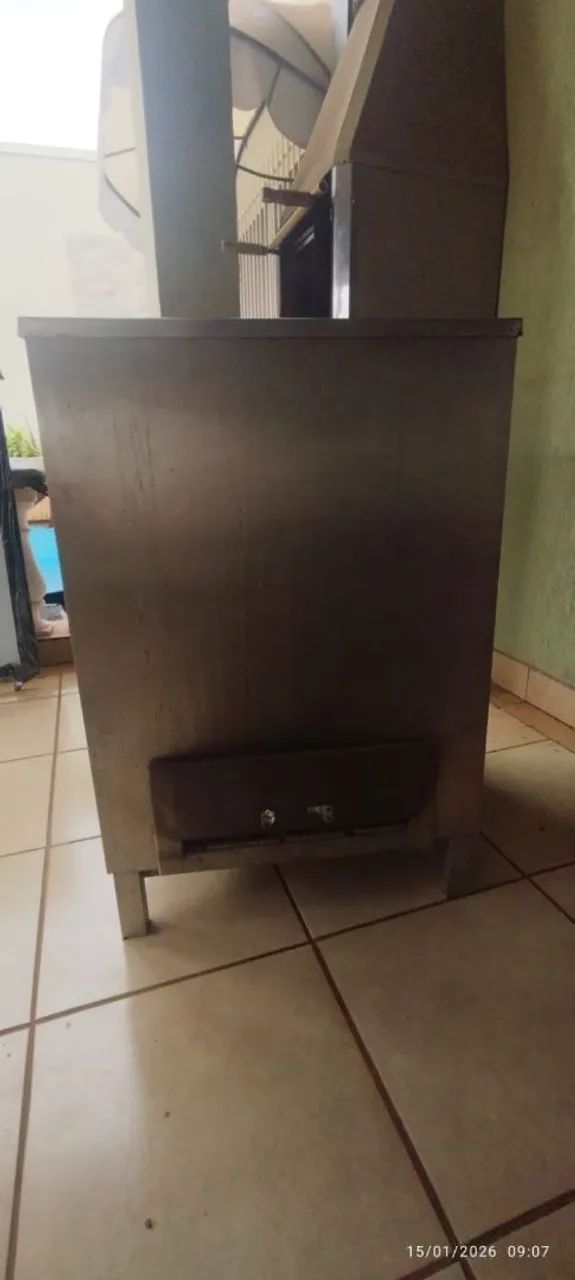 Churrasqueira Profissional a Bafo e Defumador - Foto 5