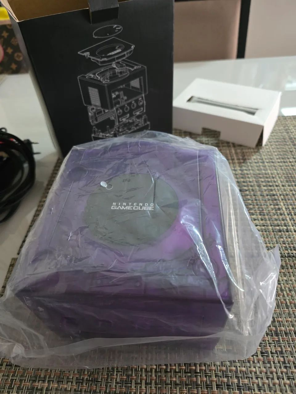 Case Carcaça Gamecube Translúcido Roxo - Foto 5
