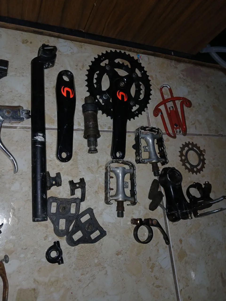 Peças usadas de bicicleta MTB. - Foto 2
