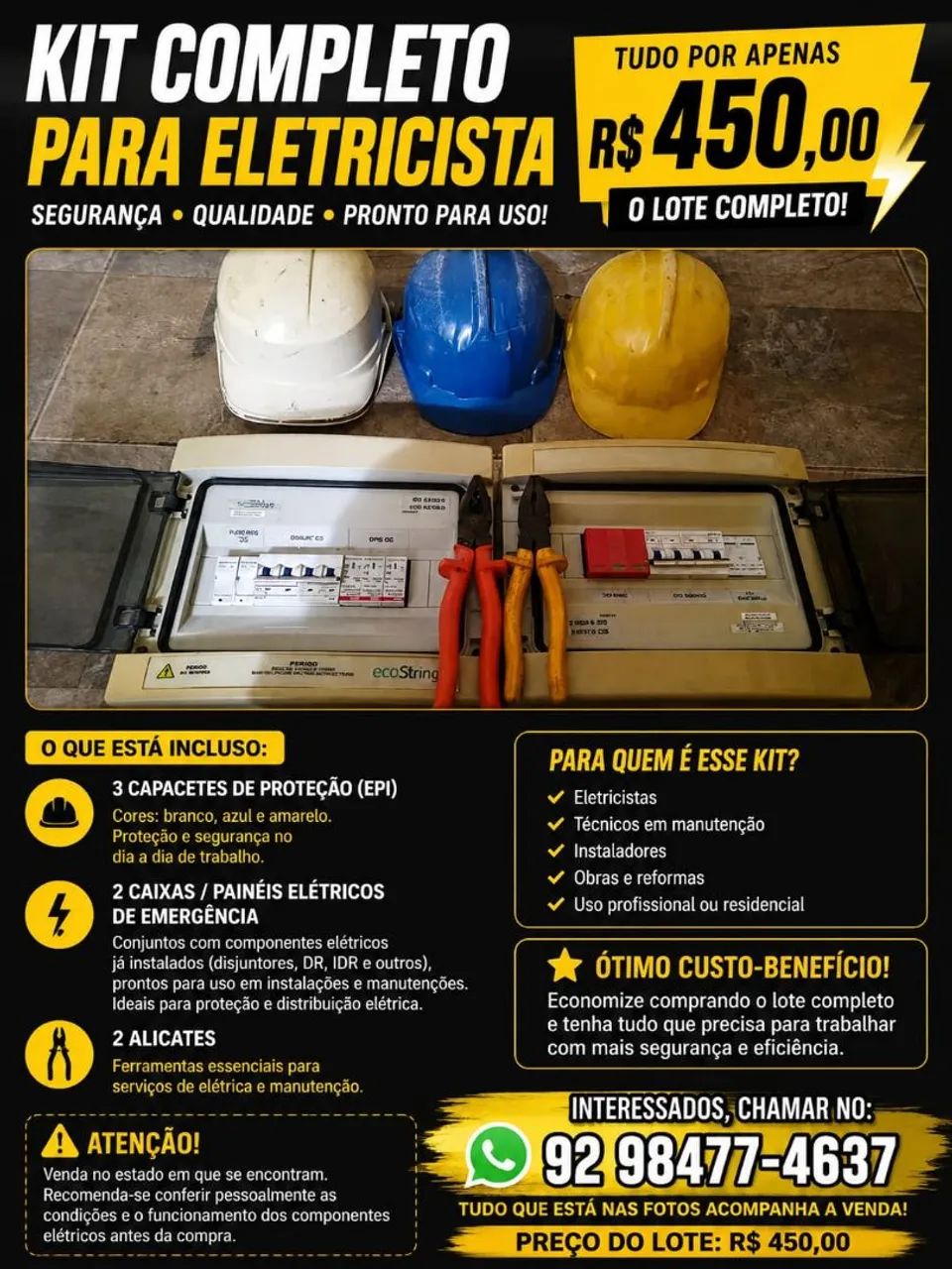 Kit eletricista
