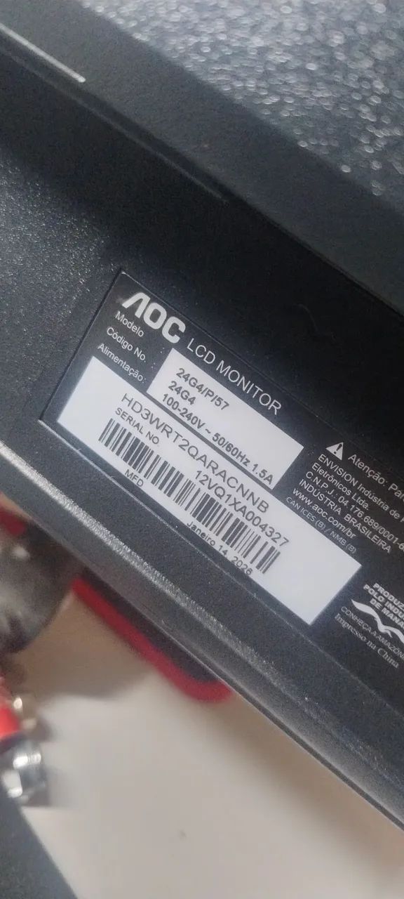 Monitor Gamer AOC Gaming 180 hz - Foto 3
