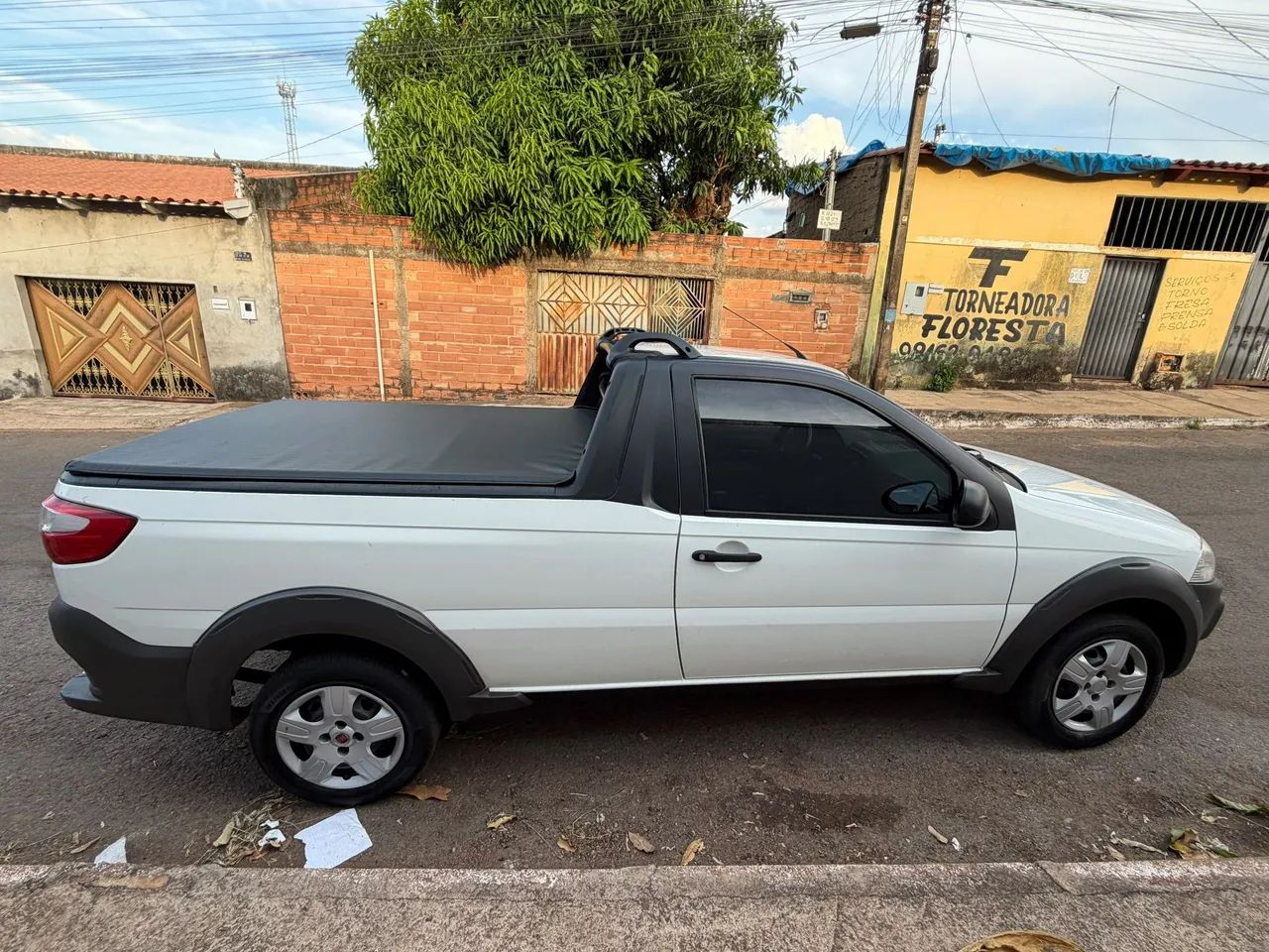 Fiat Strada Working Hard 1.4 Fire Flex 8V CS 2020 - Foto 3