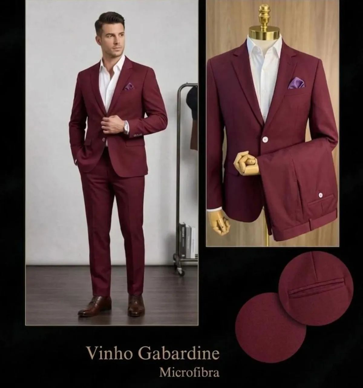 Terno Garbadine e Microfibra  - Foto 2