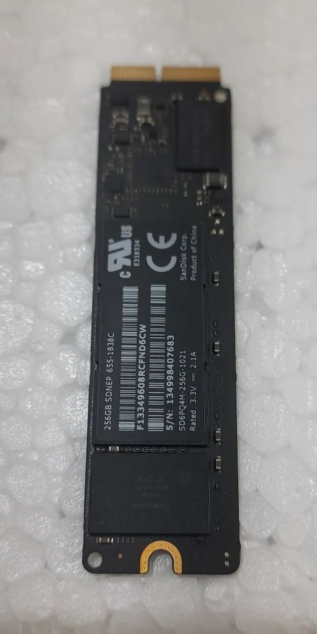 SSD NVME 256GB MACBOOK (ORIGINAL)