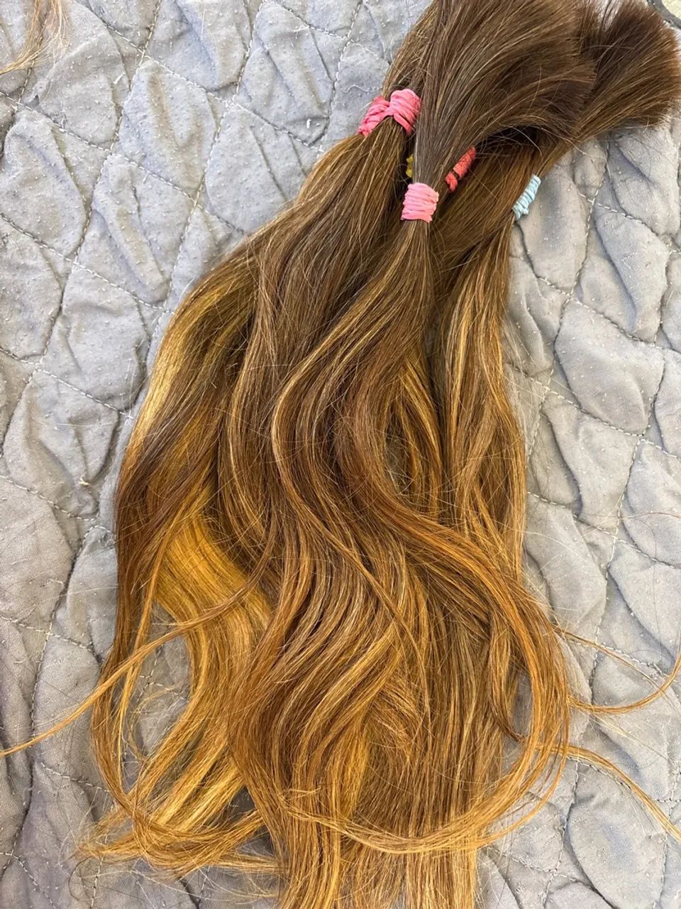 Cabelo humano indiano com luzes - 174 g - 40/45 cm - Foto 3
