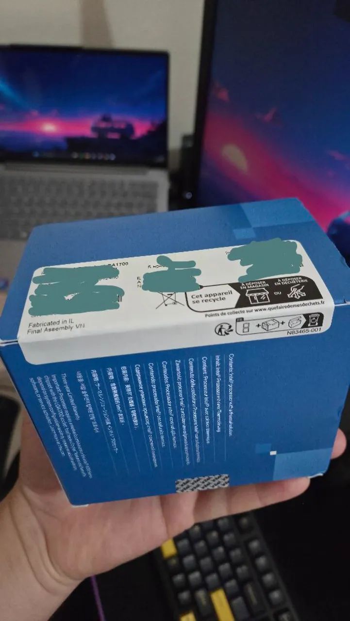 (Lacrado) Intel i5 12400 LGA 1700 com Vídeo Integrado e Compatível com DDR4 e DDR5 - Foto 3