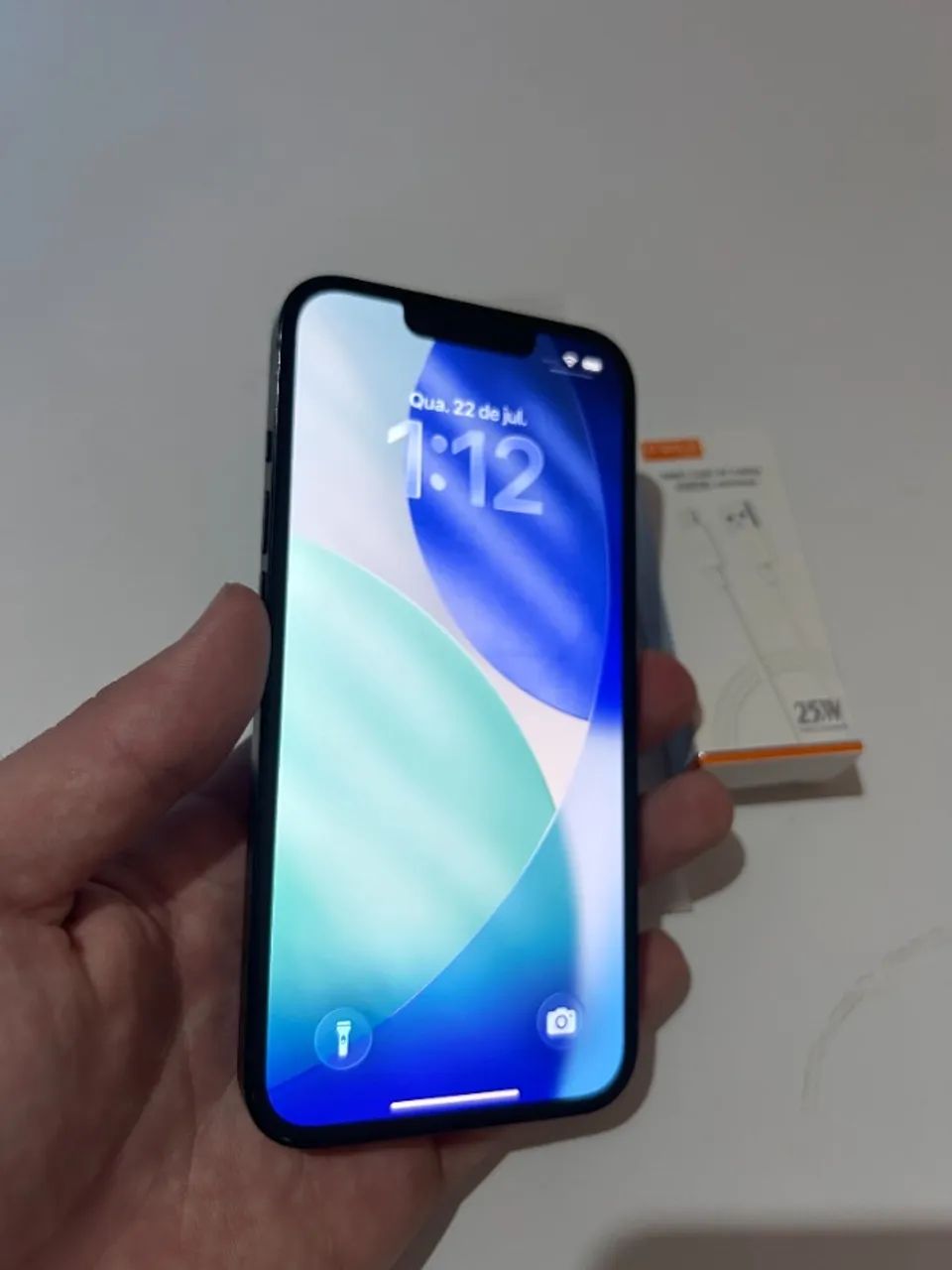 iPhone 13 128GB - Bateria 100% - Impécavel - Bom e barato - Foto 3