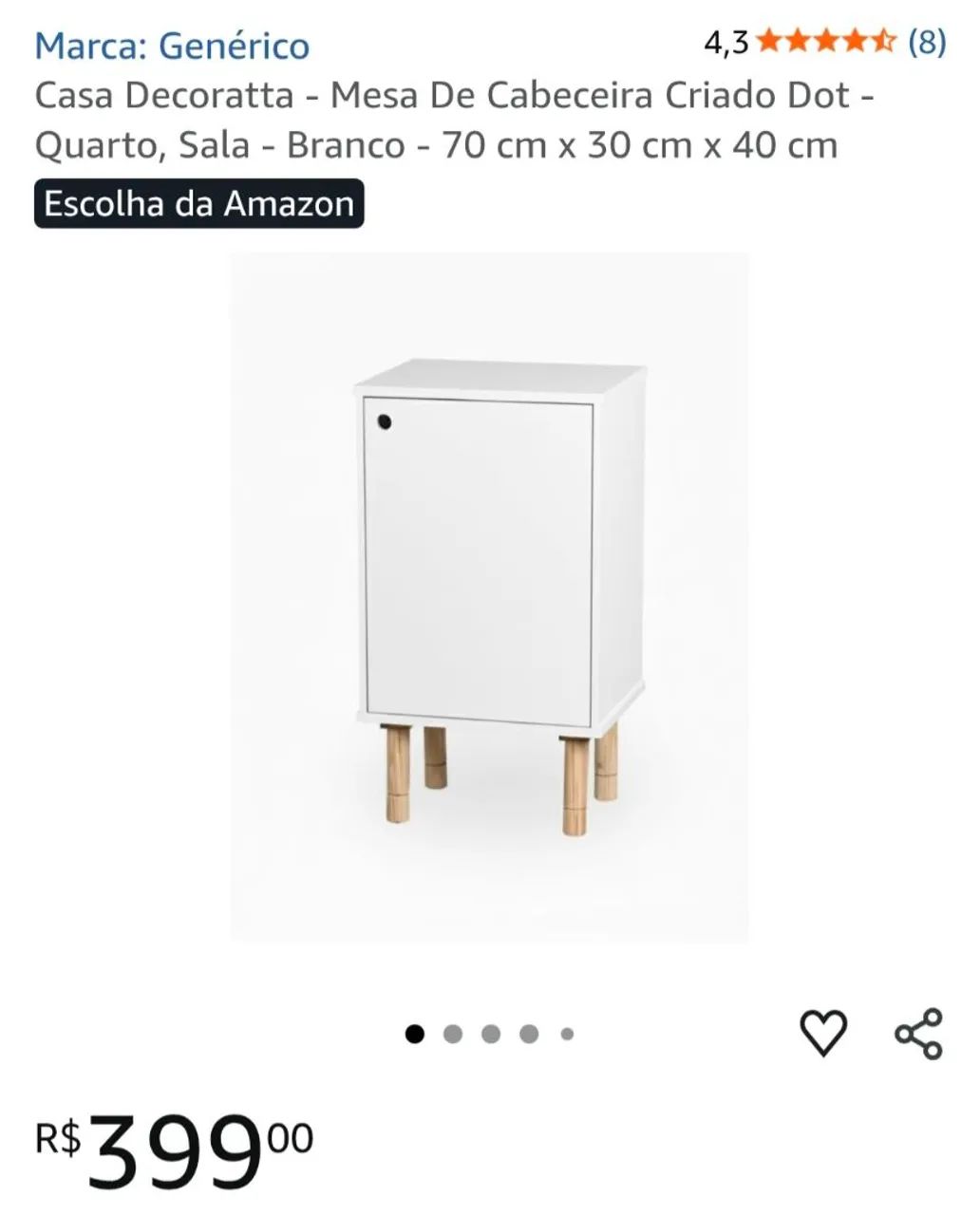 Mesa de Cabeceira - Foto 4