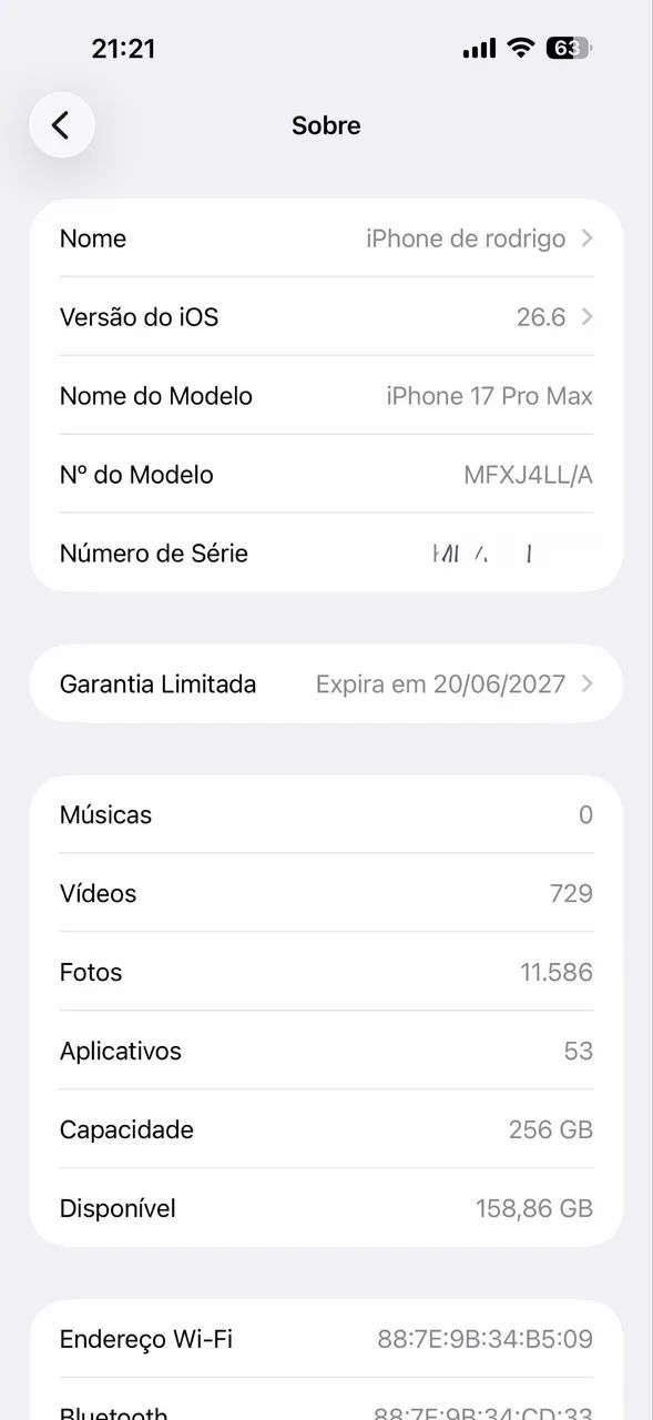 iPhone 17 Pro Max Novo Vendo/Troco  - Foto 2