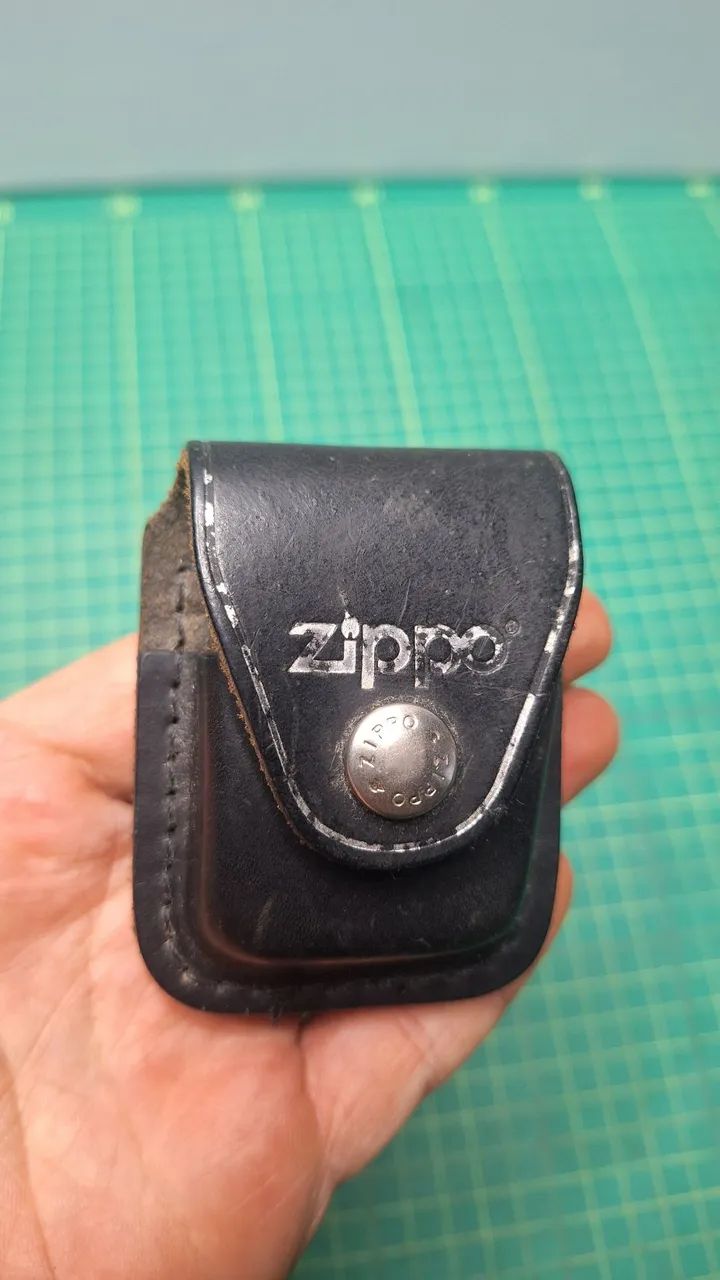 Isqueiro antigo Zippo c/Case  - Foto 3
