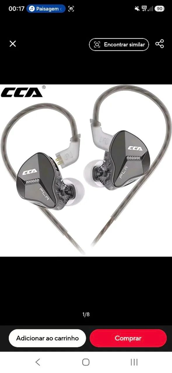 Fone intra-auricular CCA