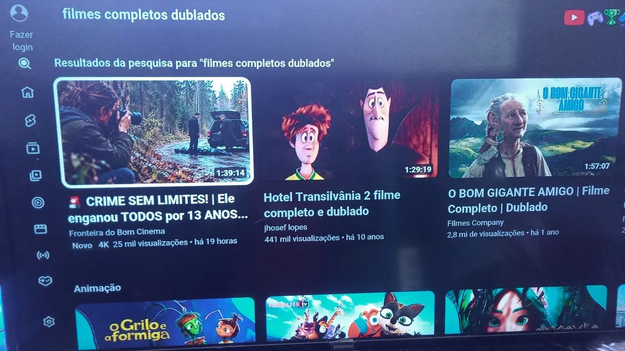 Vende-se uma TV Samsung 43 polegadas smart tudo funcionando perfeitamente perde controle - Foto 2