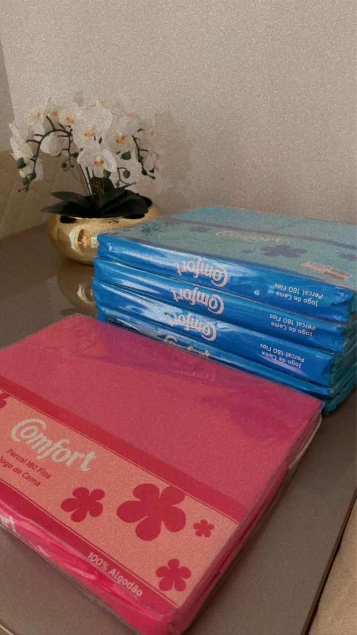 JOGO DE LENÇOL DE CAMA NOVOS  - Foto 2