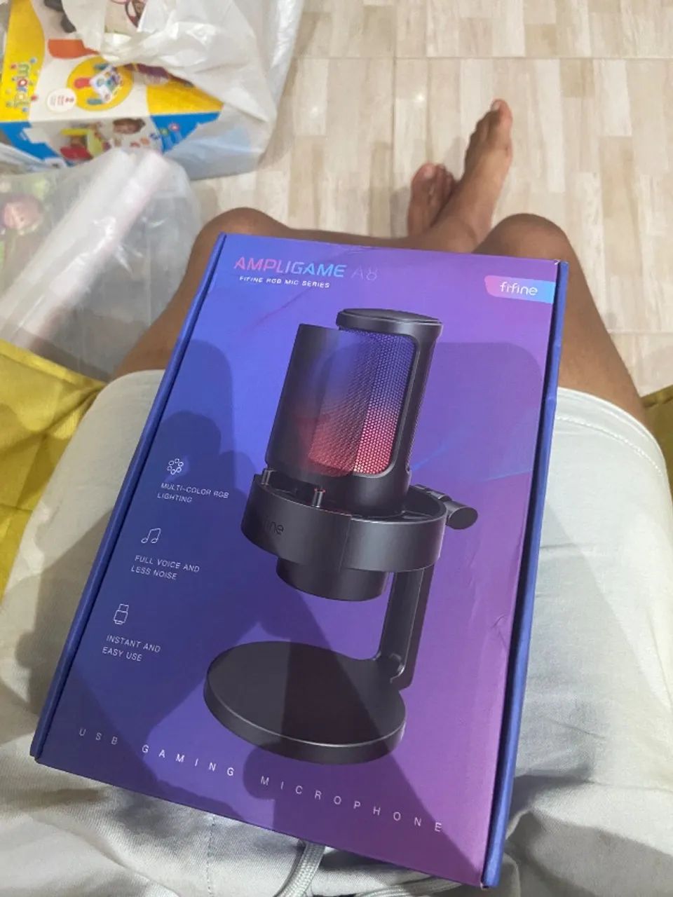 Fone de mesa Fifine A8
