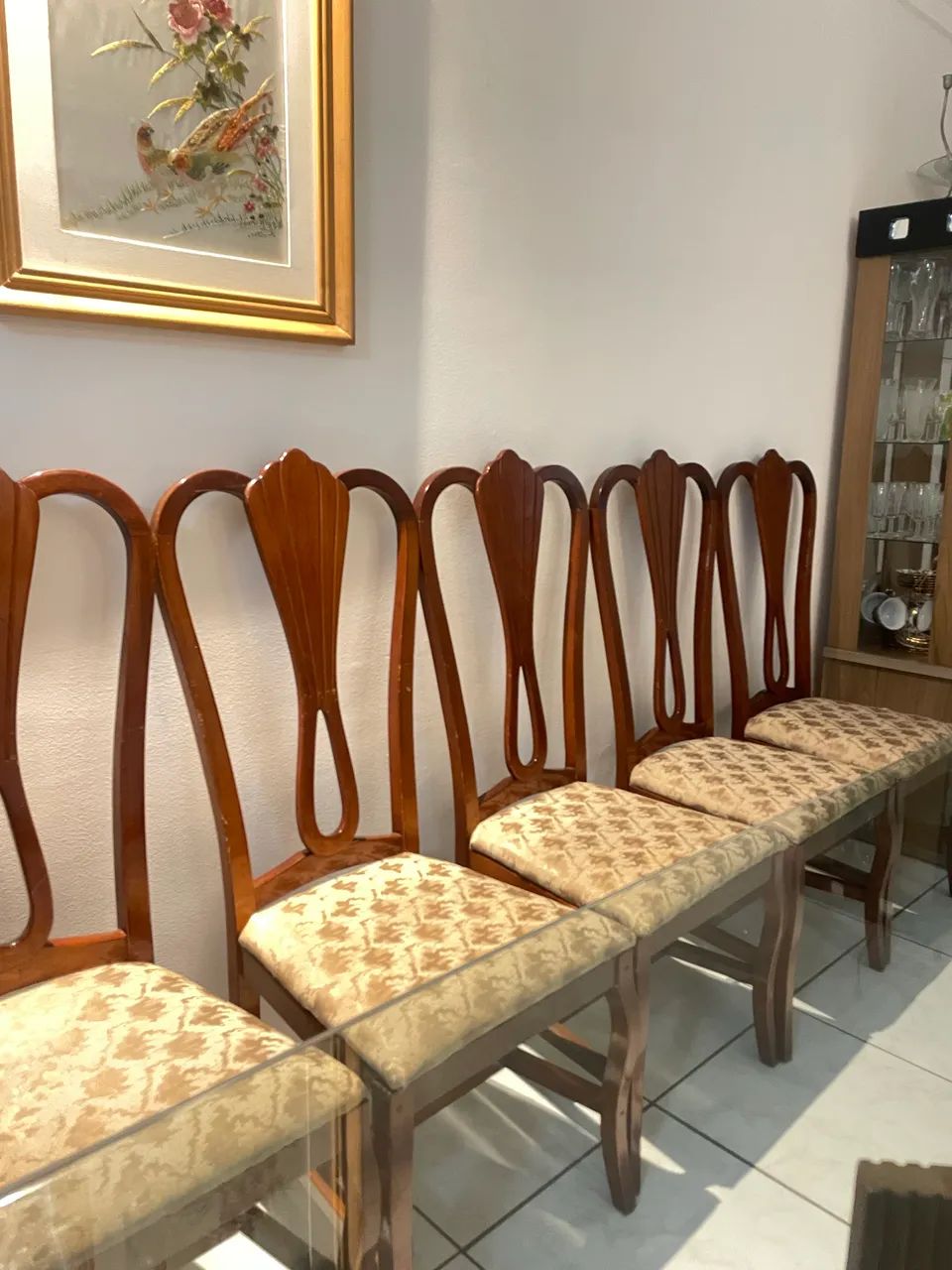 5 Cadeiras pra Mesa de Jantar