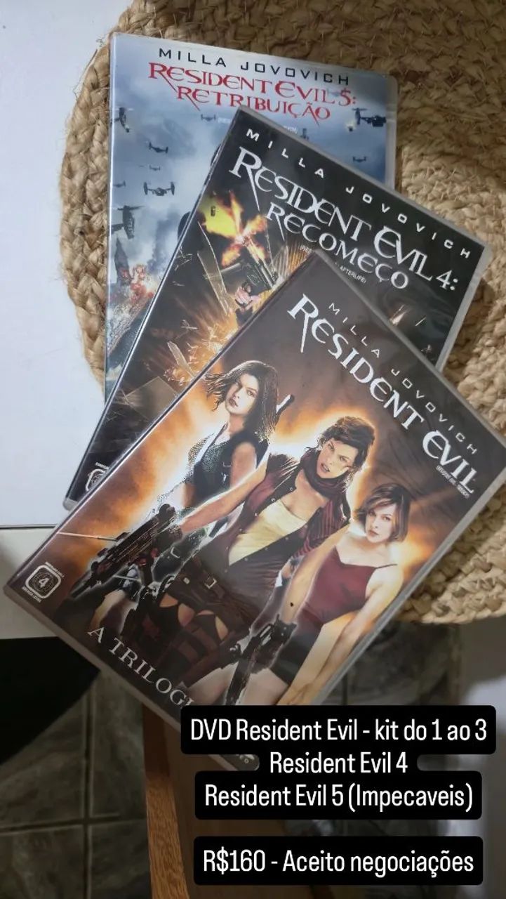 Todos DVD Resident Evil