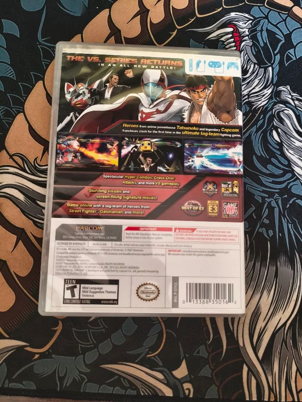 Tatsunoko vs Capcom Wii usado - Foto 2