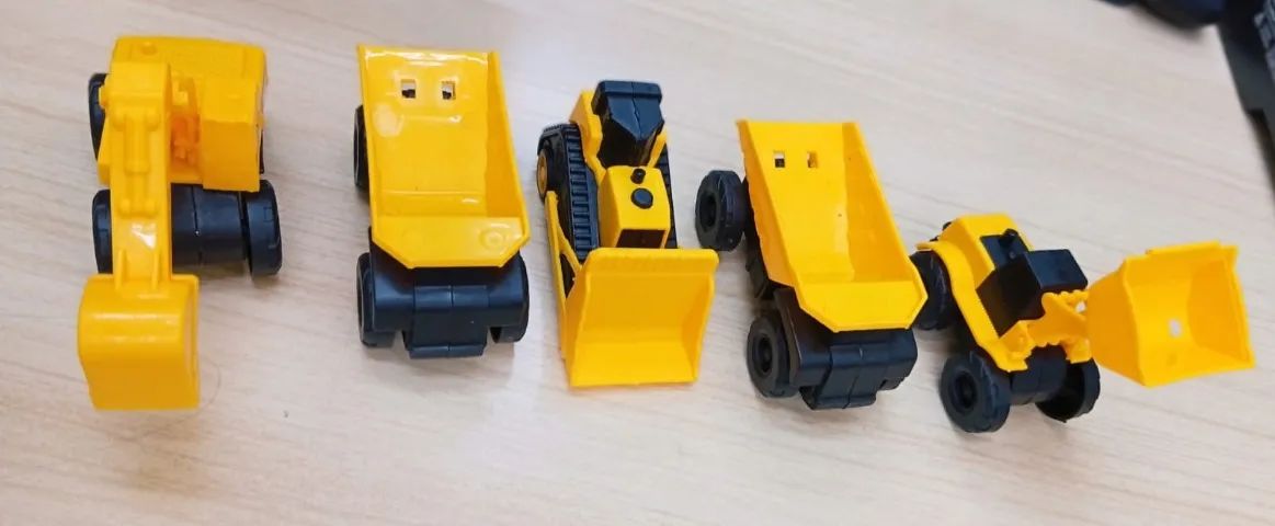 Kit com 30 mini carrinhos a cordas com 5 peças de cada tipo - Foto 5