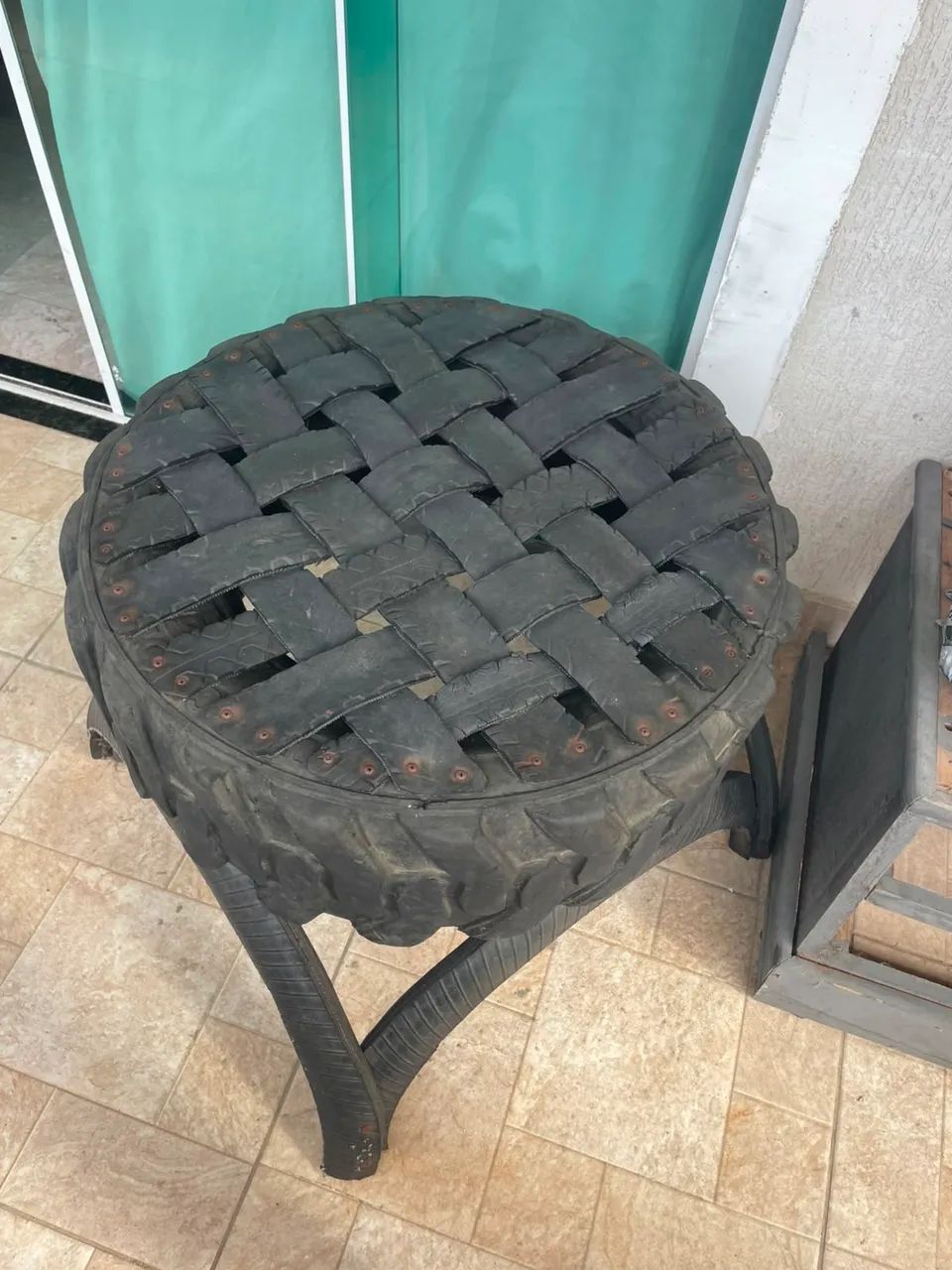 Conjunto poltrona de pneu  - Foto 2