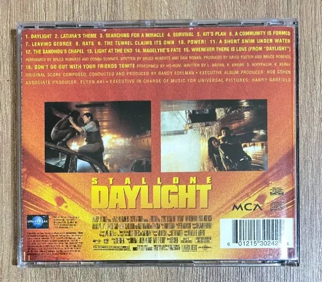 CD Trilha Sonora do filme Daylight (Luz do Dia) compositor Randy Edelman - Foto 4
