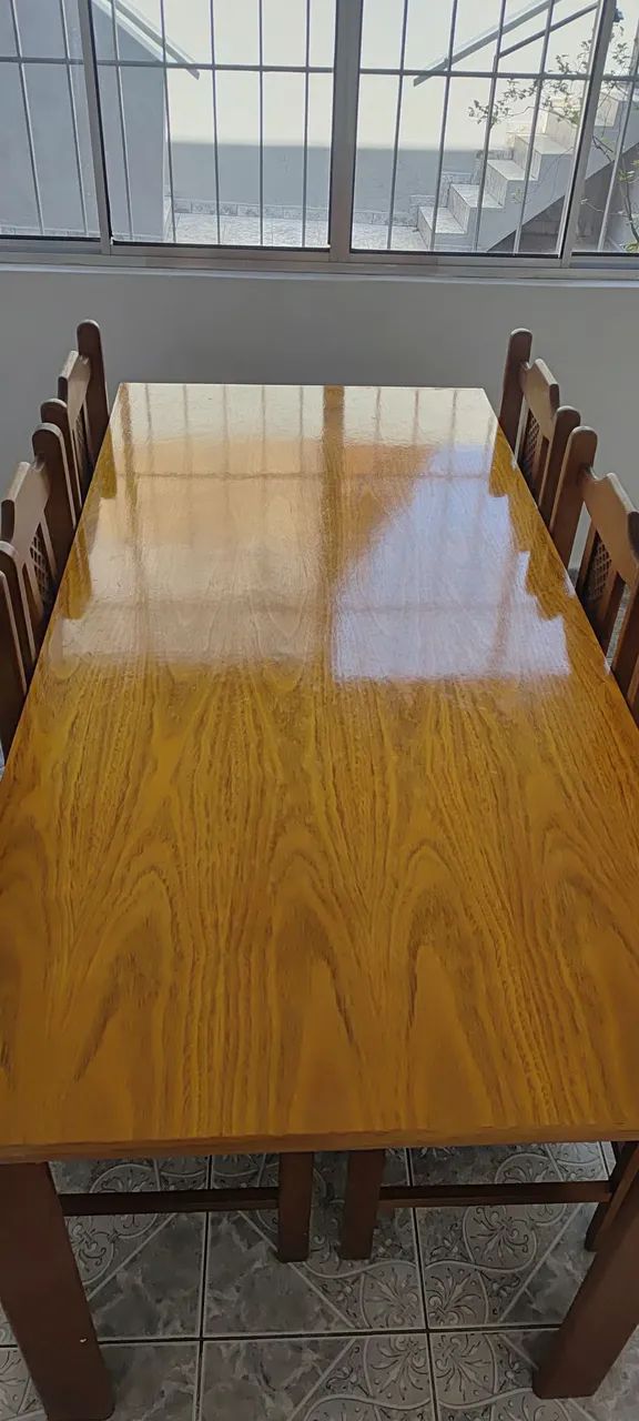 Mesa de jantar com 6 cadeiras - Foto 2