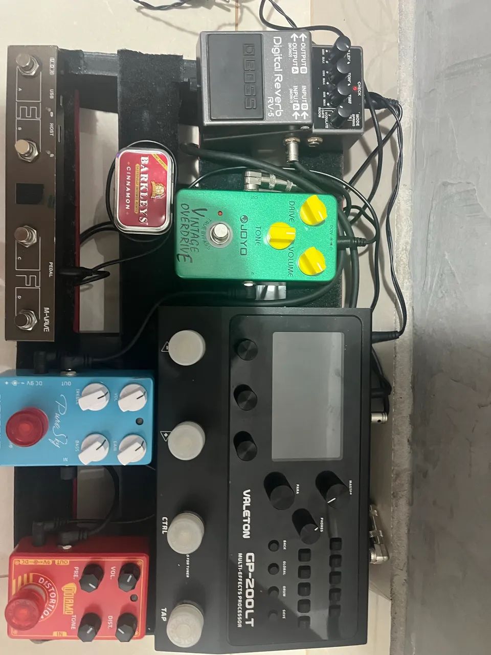 PEDALBOARD COMPLETO 