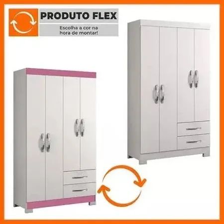 Guarda roupa rosa  - Foto 2